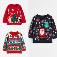 ÁO LEN GIÁNG SINH AUTHENTIC 4M-4Y