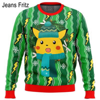 Áo len Giáng sinh xấu xí Pikachu Pokemon