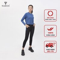 Áo Len kiểu nữ NARSIS màu xanh  cách điệu L0031