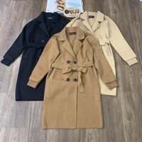 Áo len len ép dáng dài tay bo