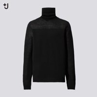 Áo len lông cừu cao cấp cổ lọ siêu mịn Merino Uniqlo 432650