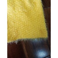 Áo len lông thỏ dáng dài