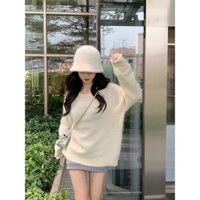 Áo len lông xù nhẹ