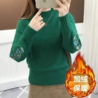 Áo Len Lót Lông xù + phía trong Lót Lông