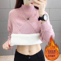 áo len lót nỉ cách điệu siêu ấm siêu đẹp luôn ạ