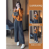 ÁO LEN MÀU CAM DÀI TAY CÚC TRÒN LOẠI TO