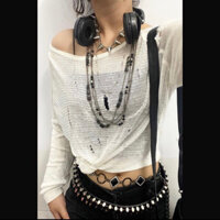 Áo len móc rách rưới tả tơi 🍂