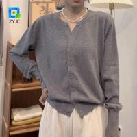 Áo len móc ZYJC rắn phong cách Hàn Quốc nữ