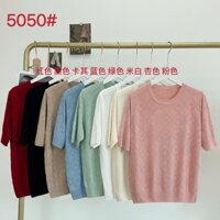 Áo len mongtoghi tay ngắn nữ QC