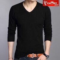 Áo Len Nam cổ tim kèm ảnh thật (tặng tất nam)