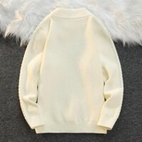 Áo Len Nam Cổ Tròn Trơn Chất Vải Dày Dặn Co Dãn Thoải Mái, Áo Len Nam Hàn Quốc Kiểu Dáng Basic Giữ Nhiệt Tốt