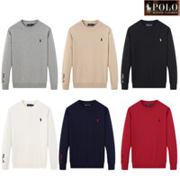 Áo len nam dài tay Ralph Lauren Áo len Polo dệt kim dài tay dành cho doanh nhân