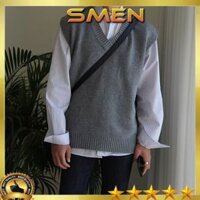 Áo Len Nam GiLe Chất Len Lông Cừu, Áo Len Nam Gile Mềm Mịn Đủ Size Siêu Hot 2023 AL07 - SMEN