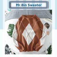 Áo Len Nam Hình Quả Trám