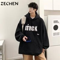 Áo Len Nam Xuân Thu Thương Hiệu Thời Trang Mỹ Có Mũ Trùm Đầu Phổ Biến Phong Cách Đơn Giản Top