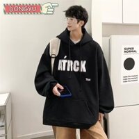 Áo Len Nam Xuân Thu Thương Hiệu Thời Trang Mỹ Có Mũ Trùm Đầu Phổ Biến Phong Cách Đơn Giản Top