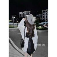 Áo len nơ lưng sau phong cách Hàn Quốc (Hàng Quảng Châu chất lượng cao)