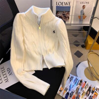 ÁO LEN NỮ CÓ KHOÁ CÀI DÀI TAY SIÊU XINH