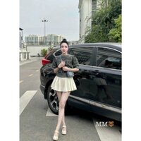 Áo len nữ cộc tay cổ tròn MIUMIU form 60kg,HÀNG NHẬP QCCC BÁN SHOP LỚN UY TÍN BAO ĐỔI TRẢ HÀNG LỖI HOẶC KÉM CHẤT LƯỢNG.