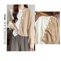 Áo Len Nữ Dài Tay Cổ Tròn Hàn Quốc Vạt Lệch AL01 - Áo Len Màu Đẹp Giữ Ấm Siêu Xinh