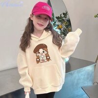 Áo len nữ hoạt hình dễ thương Áo len nữ dài tay Áo len lông cừu mùa thu đông