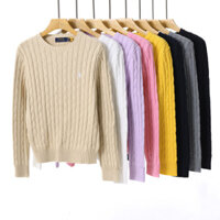 Áo Len Nữ Polo Ralph Áo Len Cao Cấp Jersey Thời Trang Laurens Áo Len Dài Tay Cotton Áo Chui Đầu Cardigan