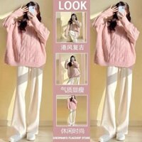 Áo len nữ vặn thừng nhiều màu cổ Y form rộng dài style điệu đà Hàn Quốc chất len mềm mịn  loại 1 hàng Quảng Châu