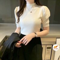 ◎₪Áo Len Nữ🌹FREESHIP🌹Áo Tay Bồng Dệt Kim Siêu Ấm Hàng Quảng Châu Cao Cấp AN60