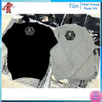 Áo Len Philip Logo Trước Sau Đầu Lâu Sắt . Áo Sweater Thiết Kế Thời Trang Trẻ Trung
