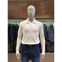 Áo len POLO dài tay dệt kim nam xuất dư hãng Kinloch Hàn Quốc chất len Cashmere Blended - JCPL099