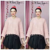 Áo len QC màu hồng( Võ Hạnh Duyên - Mã S.i.AL103)