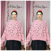 Áo len QC màu hồng( Võ Hạnh Duyên - Mã S.i.AL13 )