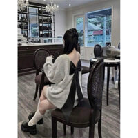 áo len QC nơ lưng đỉnh của chóp