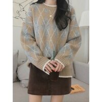 Áo len quả trám(có sẵn)