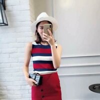 Áo len sọc sát nách
