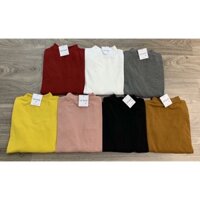 Áo len tăm cổ 3 phân