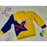 Áo Len Tay Dài Cho Bé Trai Từ 3 Đến 5 Tuổi