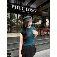 Áo Len Tay Hến Cổ Tròn Đính Hoa Chất Len Dầy Dặn Free Size  Evalover