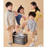 Áo len Teenie Weenie vặn thừng thêu gấu nhiều màu BTBG