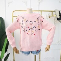 Áo len thêu hoa cực đẹp