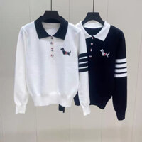 ÁO LEN THOM BROWN CỔ POLO