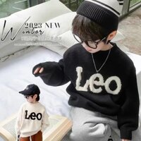 Áo len trẻ em TIINGXUYU Áo nam phong cách Hàn Quốc Áo dệt kim dễ phối cho bé gái áo len cổ tròn chui đầu Áo khoác trào lưu