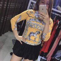 Áo Len vàng ( hình thật)