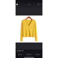 Áo len vàng nđt