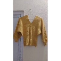 Áo len vàng size M