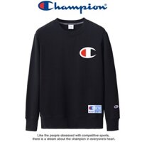 Áo len vô địch nam nữ Cặp đôi cổ tròn dáng rộng thương hiệu Big C Logo Letter