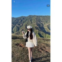 Áo len xù lông za.ra dáng thụng bánh bèo od