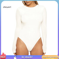 Áo liền thân nữ CC cổ tròn