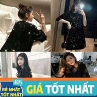 ÁO LIỀN VÁY KIM SA - ÁO DÁNG DÀI HÀNG  CHẤT COTTON