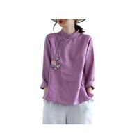 áo linen thêu hoa bigsize chubby cao cấp (vt01-1022)